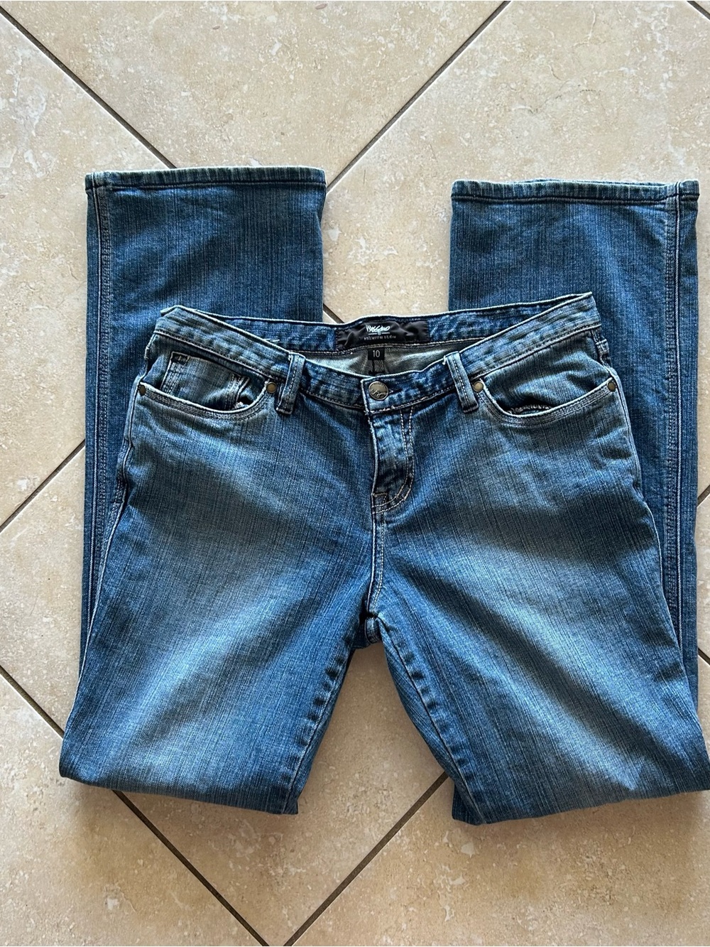 Classic Medium Blue Women’s Boot Cut Jeans